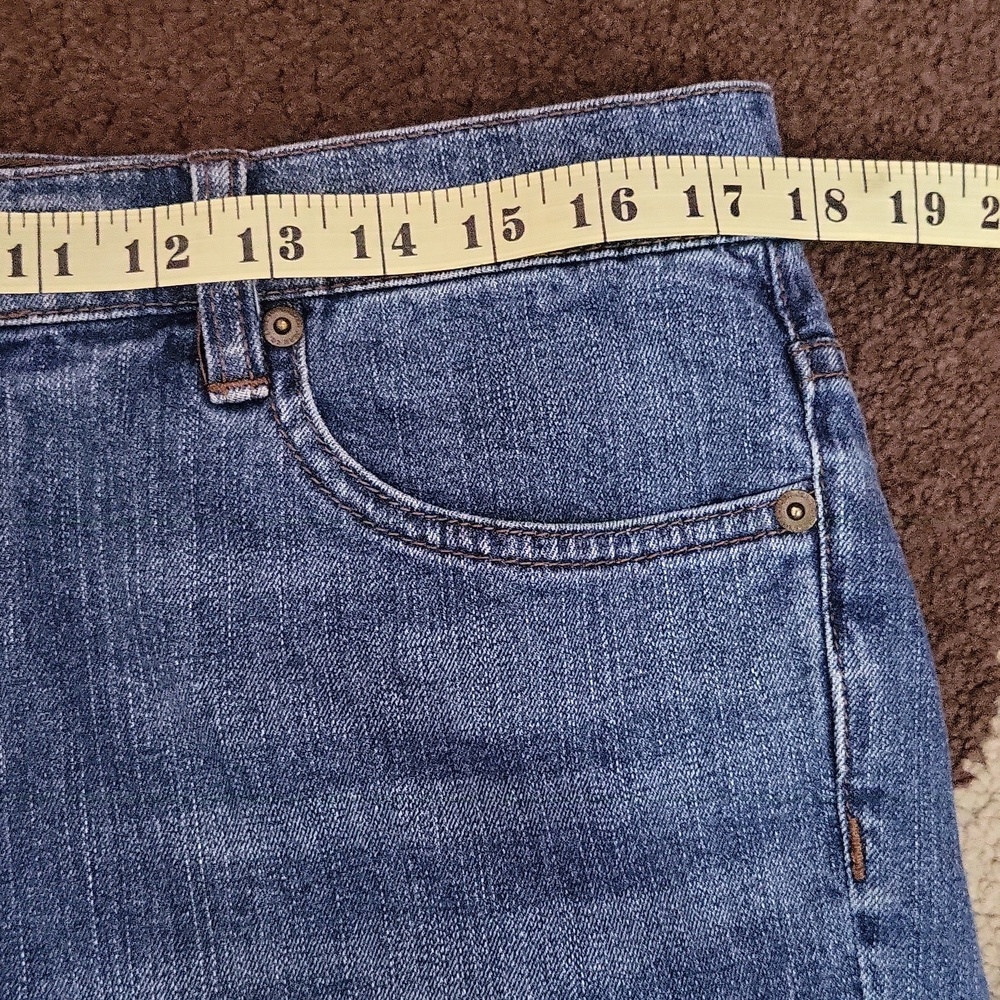 Lauren Ralph Lauren Blue Flare Jeans - Picture 4 of 6